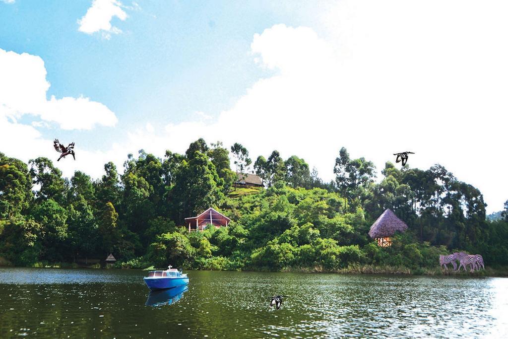 Lake Bunyonyi Eco Resort Chabahinga Exterior foto